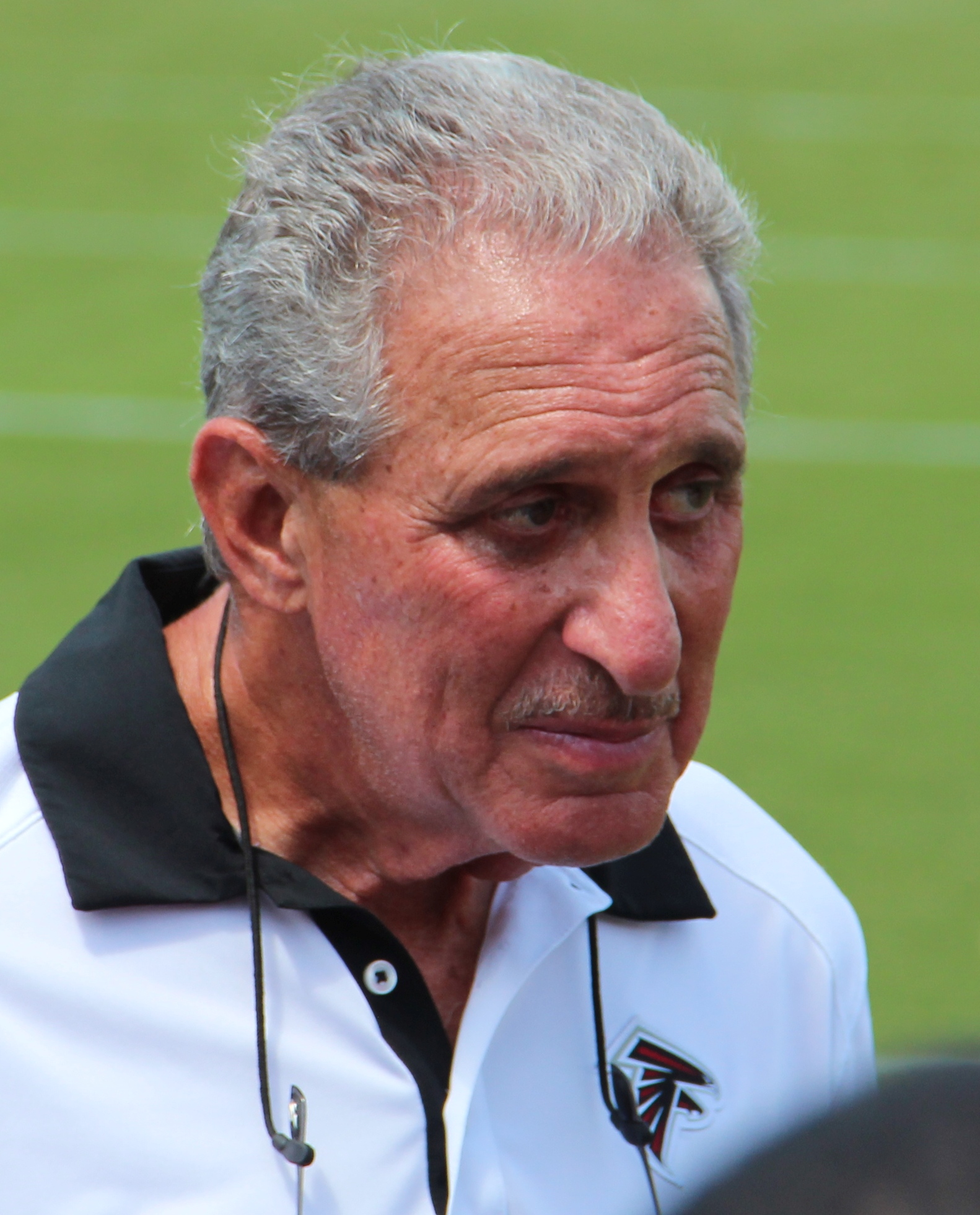 Arthur Blank, owner of Atlanta United FC, at a soccer-related event