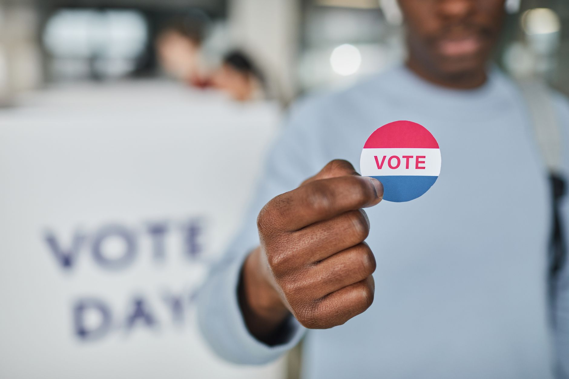 Democratic candidate Shawn Harris campaigning in Georgia's 14th Congressional District