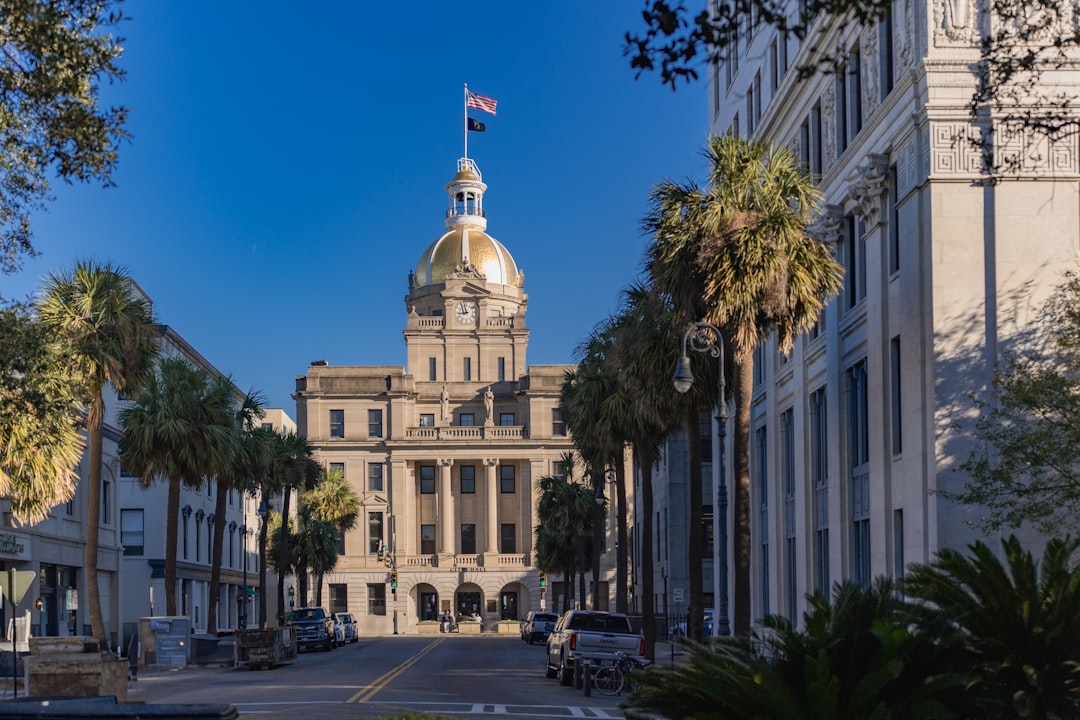 Exterior of the Georgia State Capitol in Atlanta, where Republican lawmakers are grappling with tariff fallout ahead of the midterms.